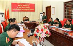 Đảng ủy Sư đoàn 346 ra nghị quyết lãnh đạo thực hiện nhiệm vụ 6 tháng cuối năm